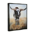 thumbnail image 3 of Stupell Spotted Longhorn Cattle Painting Animals & Insects Painting Black Floater Framed Art Print Wall Art, 3 of 9