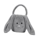 thumbnail image 3 of Bonita canasta de conejito de Pascua de peluche para decoraciones de fiesta infantil, uso diario, duradera. Gris, 3 of 6