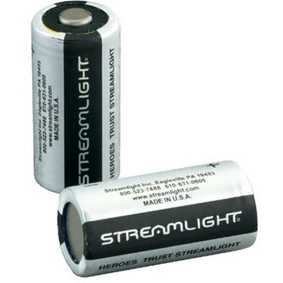 Streamlight 683-85175 3V Cr123A Lithium Batteries