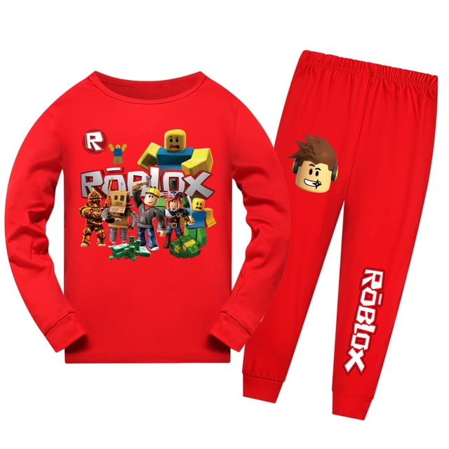 juego de dibujos animados niños pantalones de manga larga conjunto de pijama moda tendencia suéter sudadera pantalones casuales regalos de cumpleaños