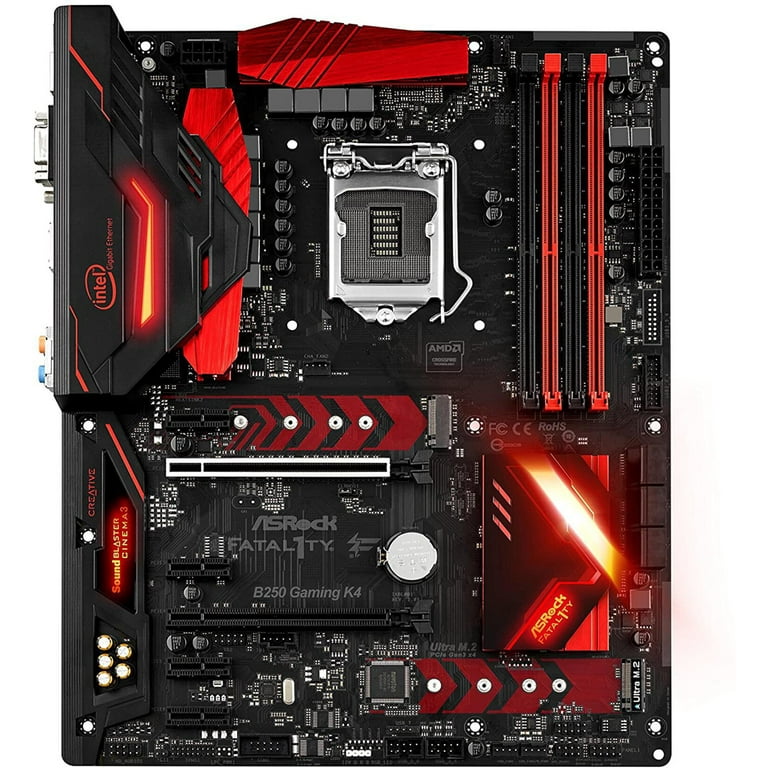 Amazon.com: ASRock Fatal1ty B250 Gaming K4 Intel Socket 1151