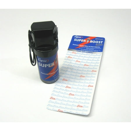 

Supco SPP9E Supco SPP9E Super Boost Electronic Potential Relay and Start Capacitor 1 to 5 HP