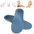 thumbnail image 4 of Pies planos para niños, soporte para el arco, dolor correctivo, revive los zapatos, almohadilla, plantillas ortopédicas para niños, azul, M 26-28, 4 of 12