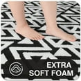 thumbnail image 4 of Ultra Soft Shaggy Memory Foam Rug, Plush Geometric Textured Area Rug, Special for Bedroom & Living Room Couch Area, Non-Slip Carpet for Dorm Decoration, 4 of 5