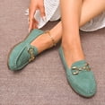 thumbnail image 4 of Wowcloth Women's French Retro Flats – Comfortable Round Toe Design with Soft Flat Sole and Suede Finish for Casual Fashion Wear, 4 of 7