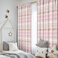 thumbnail image 5 of Blackout Kids Curtains,Pink Floral and Lace Pattern Childrens Insulated Curtains Set Of 2,Bedroom Essentials,Toddler Room Decor 52x84in(132x213cm), 5 of 5