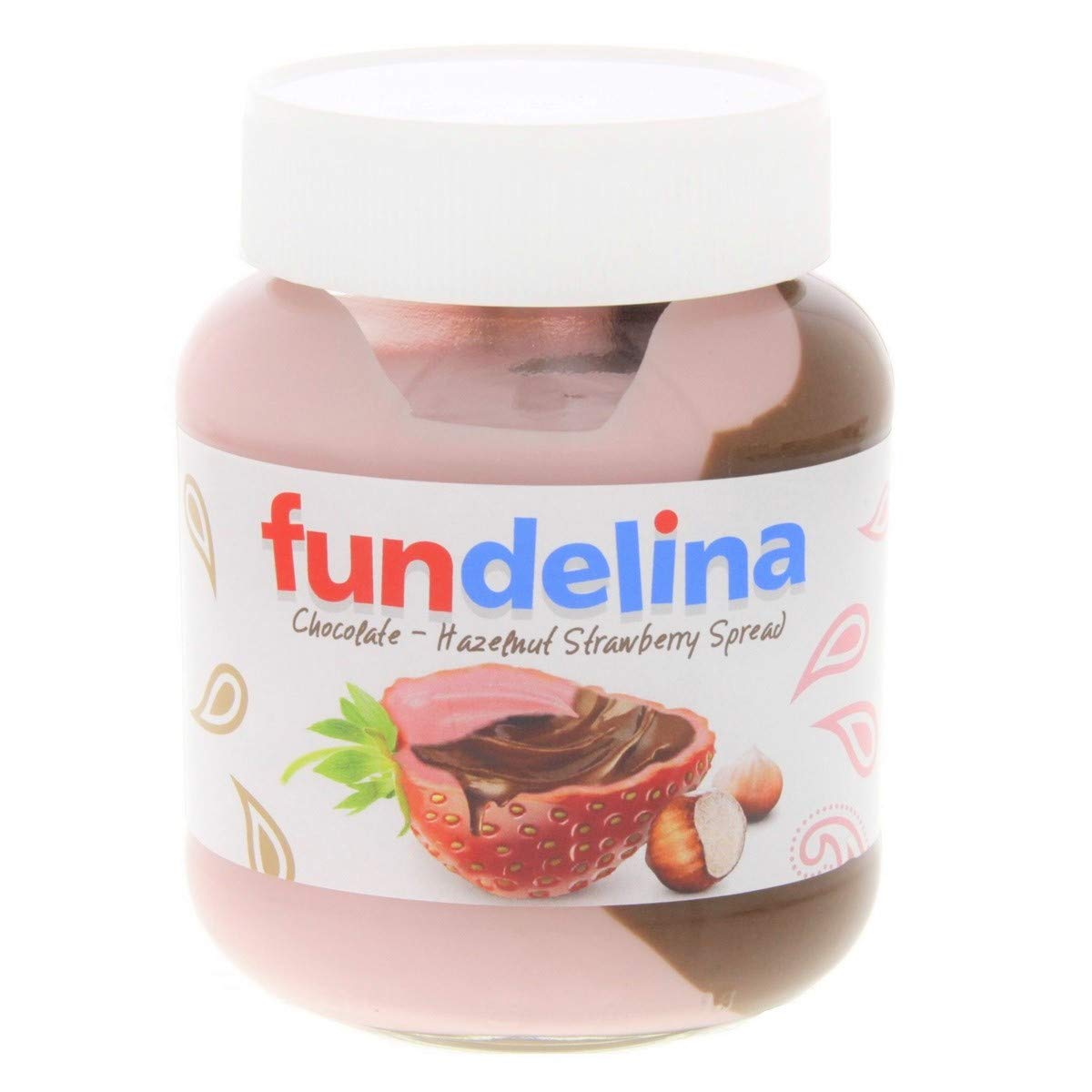Fundelina Hazelnut Spread Variety Pack - Chocolate Hazelnut Banana, Vanilla, and Strawberry Spread