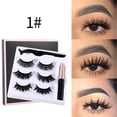 thumbnail image 2 of Liquid Magnetic False Eye Tweezer Set Eye Kit Women Makeup 5ML, 2 of 2