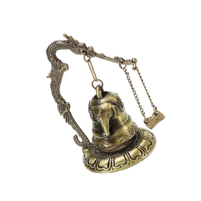 Dragon Fengshui Bell Good Luck Bless for dollars zen Home Desk Decor Elephant