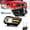 2011-2014/Bulbs, variant on VLAND for Dodge Charger 2011 2012 2013 2014 Dual Beam Projector Headlights Replacement Assembly