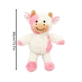 thumbnail image 3 of Wizlet Cow Stuffed Animal, Cute Cow Plush Doll Toy 15.7 inch,Best gift for Valentine's Day, Easter, Birthdays (Brown), 3 of 6