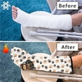 thumbnail image 7 of COEQINE Dachshund Leg Cast Covers 2 Pcs Dog Paw Size S Soft Fabric Leg Plaster Sleeve Outdoor Leg Protection Cover Decorative Leg Plaster Cover Easy to Put on for Women Men Seniors, 7 of 7