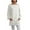 White, variant on ShiShine Long Sleeve Shirts for Women with Pockets Tunics Tops Crew Neck Casual Lightweight Fall Spring Blouse