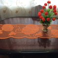 thumbnail image 3 of Saludos calabaza hoja de arce mantel de encaje camino de mesa cubierta decoración del Día de Acción de Gracias Sailing  Electrónica, 3 of 5