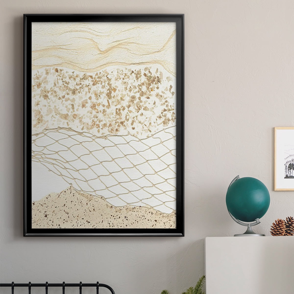 Coast Away I Premium Framed Print, in Gold, Black, or Silver - Ready to Hang