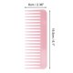 thumbnail image 2 of Ofertas Únicas 1 Pc Peine de Dientes Anchos Estilo Plano para Cabello Rizado y Fino de Plástico Rosa Claro, 2 of 3