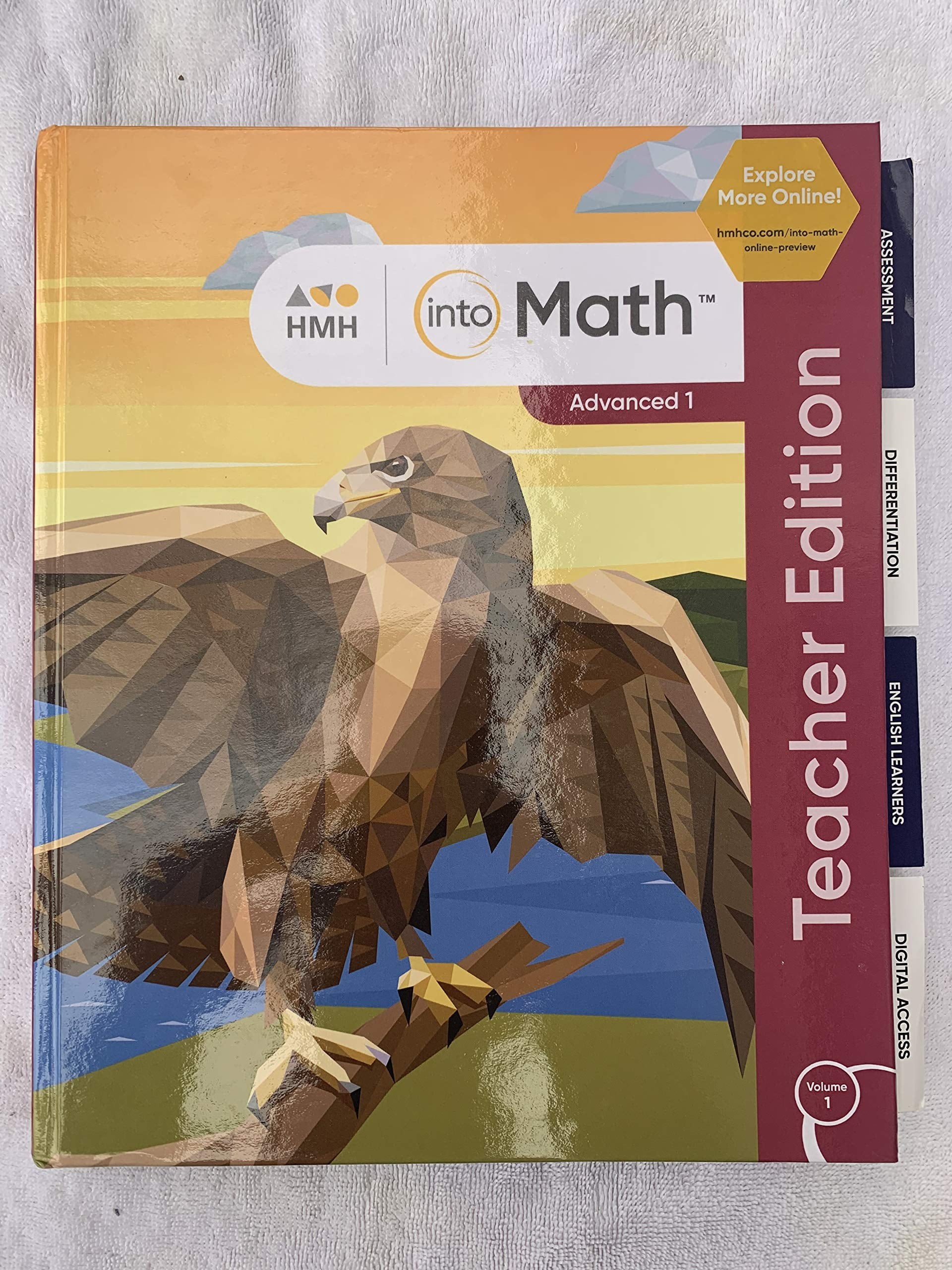 Pre-Owned Into Math Advanced 1 Teacher's Edition Volume 1 2020 (1 ...