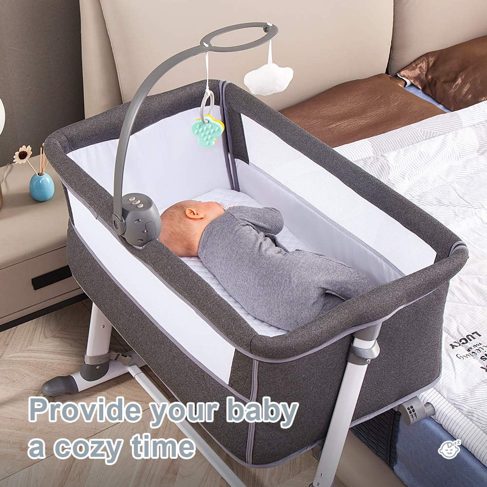 Bassinet for Baby,RONBEI Bassinet,Baby Bassinets Bedside Sleeper for Newborn//Infant