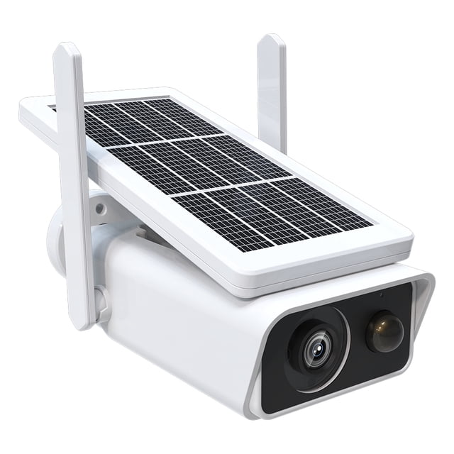 Cámara IP Inalámbrica Solar de 3MP con Detección de Movimiento PIR