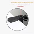 thumbnail image 2 of Premium All-Aluminum Cantilever Clamp Stand with 360° Rotation - Sturdy Metal Base for Desk Lamps, Aromatherapy Diffusers & Small Devices - Easy Installation, Stylish Black/White Finish for, 2 of 5