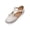 White, variant on Sneakers for Women Slip On Low Top Walking Shoes Casual Summer Comfort Non Slip Flat Loafers, 36