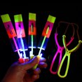 thumbnail image 3 of Catapulta de luz LED Hugtrwg juguete helicóptero volador de plástico Para niños y niñas, 3 of 9