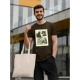 thumbnail image 2 of Brown Bearm. Polar Bear T-Shirt Men -Sydenham Edwards Designs, Male 5X-Large, 2 of 4