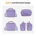 thumbnail image 2 of K&F Concept Camera Sling Bag Small Crossbody Camera Case DSLR/SLR/Cute Compact Shoulder Photography Bags for Photographers - 5L (Purple), 2 of 8