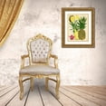 thumbnail image 3 of Wang, Melissa 19x24 Gold Ornate Wood Framed with Double Matting Museum Art Print Titled - Tropical Pineapple Study II, 3 of 4