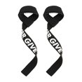 thumbnail image 2 of jinwen 2 Pcs Sangles de Musculation pour Poignets, Poignée Antidérapante pour Gym, Noir, 2 of 9