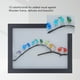 thumbnail image 3 of Marco De Fotos De Cristal De Mar, Pájaros De Cristal De Mar, Decoración Del Hogar, Tablero De Densidad, Bricolaje, Innovador, 12 Pájaros Coloridos Para Jardín, 3 of 7