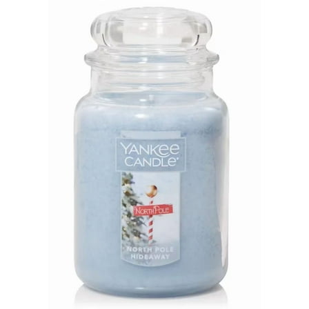 Yankee Candle North Pole Hideaway Large Classic Original Jar Candle, 22 Ounces