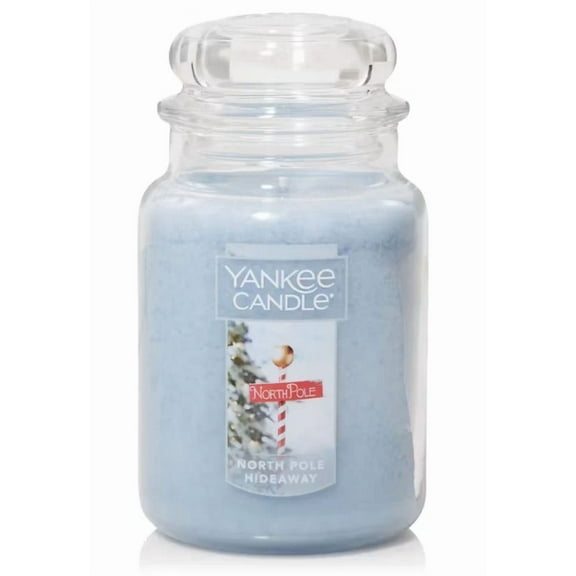 Yankee Candle North Pole Hideaway Large Classic Original Jar Candle, 22 Ounces