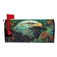 thumbnail image 3 of Ryvnso Mailbox Cover An Eagle in Floral Magnetic Mailbox Wrap Standard Size 21x18 Inch, 3 of 8