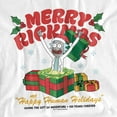 thumbnail image 2 of Rick And Morty T-Shirt Christmas Merry Rickmas Presents Unisex Graphic Tee For Men & Women, 2 of 7