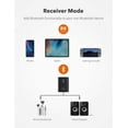 thumbnail image 4 of Bluetooth 5.0 Transmitter/Receiver, TaoTronics 2-in-1 Wireless 3.5mm Audio Adapter (aptX Low Latency, 2 Devices Simultaneously, for TV/Home Sound System), 4 of 5