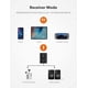 thumbnail image 4 of Transmisor/receptor Bluetooth 5.0, adaptador de audio TaoTronics 2 en 1 inalámbrico de 3,5 mm (baja latencia aptX, 2 dispositivos simultáneamente, para TV/sistema de sonido doméstico) Xemadio CJWUS-6213, 4 of 5