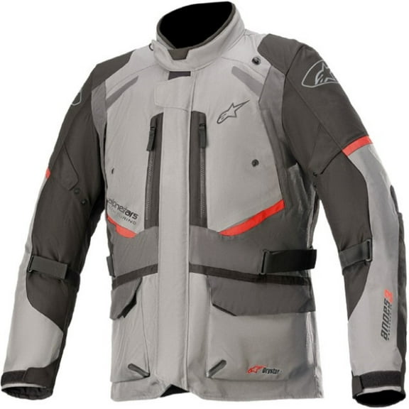 Alpinestars Andes v3 Drystar Men's Off-Road Motorcycle Jackets - Light Gray/Dark Gray / Large
