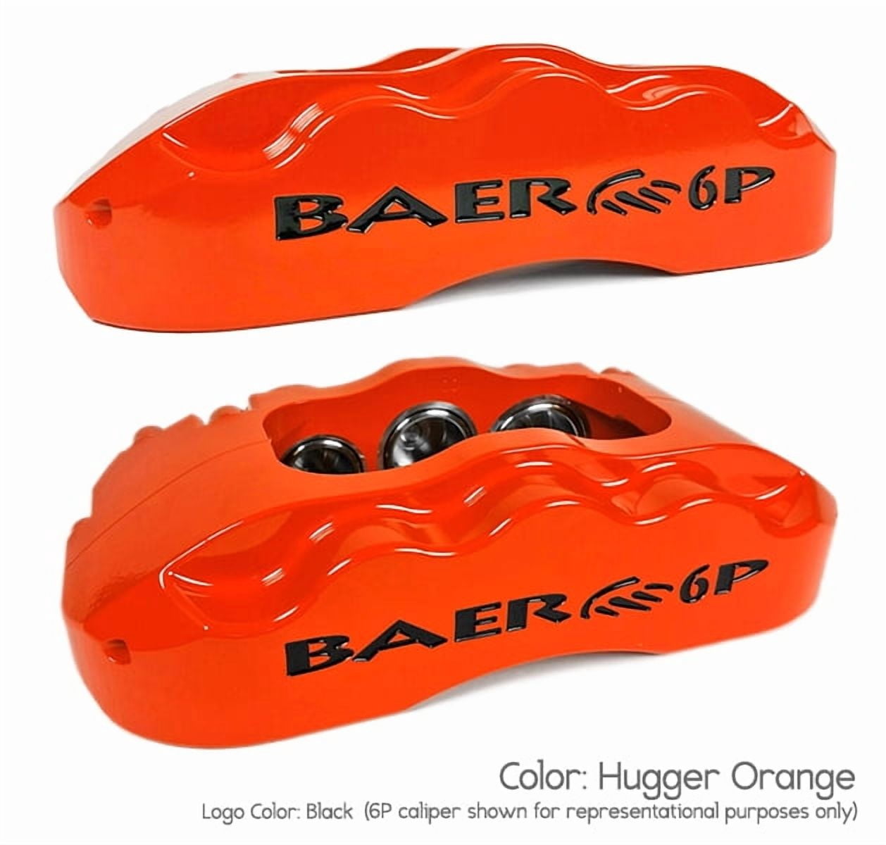 Baer Brakes 4261210HO 14" Pro+ Front Brake Kit, Hugger Orange, SDZ