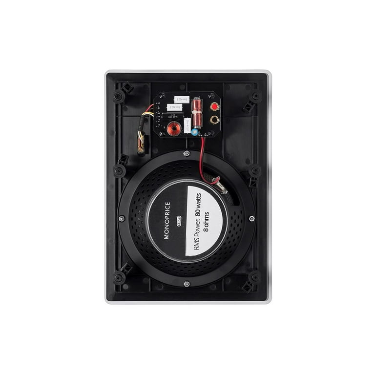 Monoprice in wall best sale subwoofer