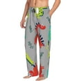 thumbnail image 2 of Balery Cute Dinosaur print Men's Pajama Pants,Ultra Lightweight Pjs,Lounge Pant-Small, 2 of 9