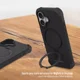 thumbnail image 2 of Funda Para iPhone 16 Puregear Dualtek Kik Uso Rudo Negro, 2 of 6