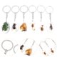 thumbnail image 4 of 12pcs del insecto del espécimen llavero real de insectos muestras colgantes delicado Insectos Ámbar Decoraciones, 4 of 8