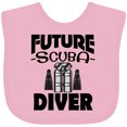 thumbnail image 3 of Inktastic Future Scuba Diver Boys or Girls Baby Bib, 3 of 4