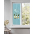 thumbnail image 4 of Sweet Gnomes Window Privacy Film Bee Dwarf Daisy Duck Green Decorative Glass Window Film UV Blocking Static Cling Non-Adhesive Sticker Covering for Home Door 23.6 x 59 inches, 4 of 8