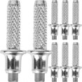 thumbnail image 1 of 8 Pcs Embout de Canne en Acier Tungstène pour Randonnée Randonnée, 1 of 8