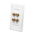 thumbnail image 2 of OSD Audio WP4 Altavoz de cine en casa Placa de pared 2 Altavoz 4-Termi, 2 of 2