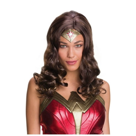 Wonder Woman Adult Halloween Costume Accessory Wig
