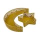 thumbnail image 1 of Platos para servir frutos secos, anillos, plato, artículos para fiestas, recipiente para aperitivos, bandeja para postres Dorado, 1 of 9