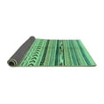 thumbnail image 2 of Ahgly Company Indoor Rectangle Oriental Turquoise Blue Modern Area Rugs, 8' x 10', 2 of 4